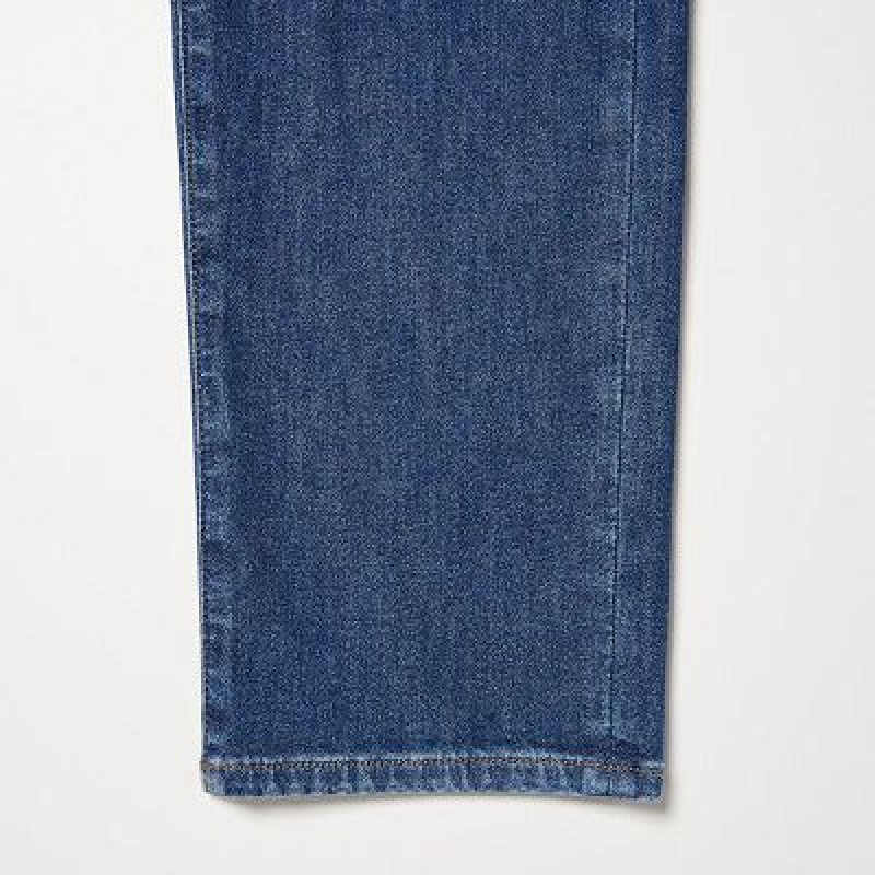Blue Uniqlo EZY Ultra Stretch Women Jeans | 9382029