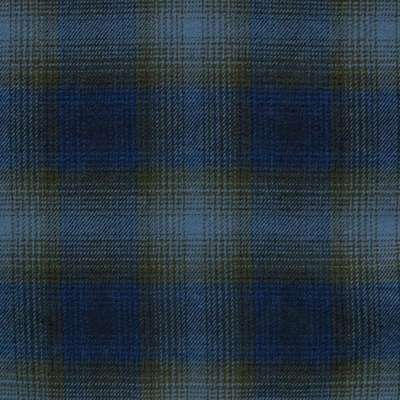 Blue Uniqlo Flannel Checked Long-sleeve Men Shirts | 6559832