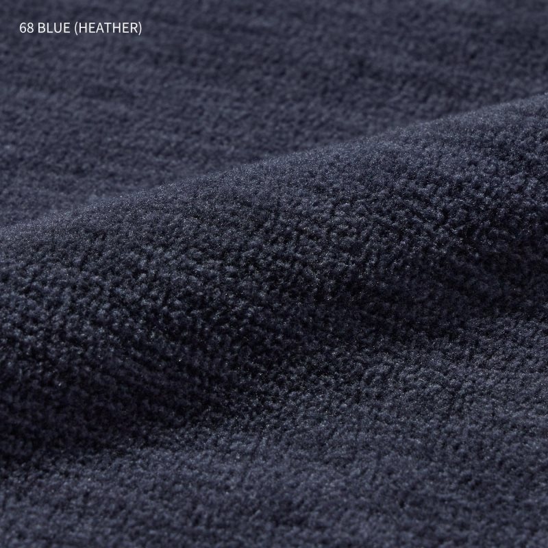 Blue Uniqlo Fleece Full-zip Long Sleeve Men Jackets | 1757658