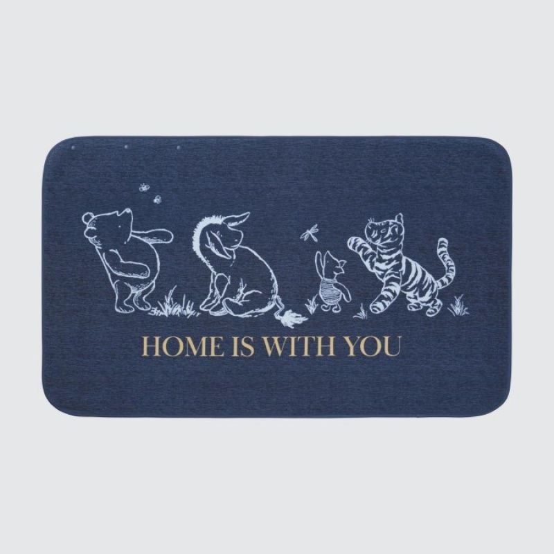 Blue Uniqlo Fleece Reversible Women Blanket | 6402188