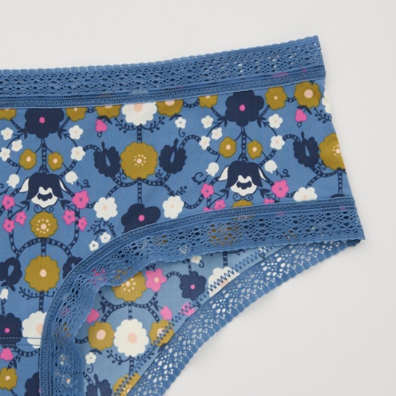 Blue Uniqlo Hiphugger Women Briefs | 2563921