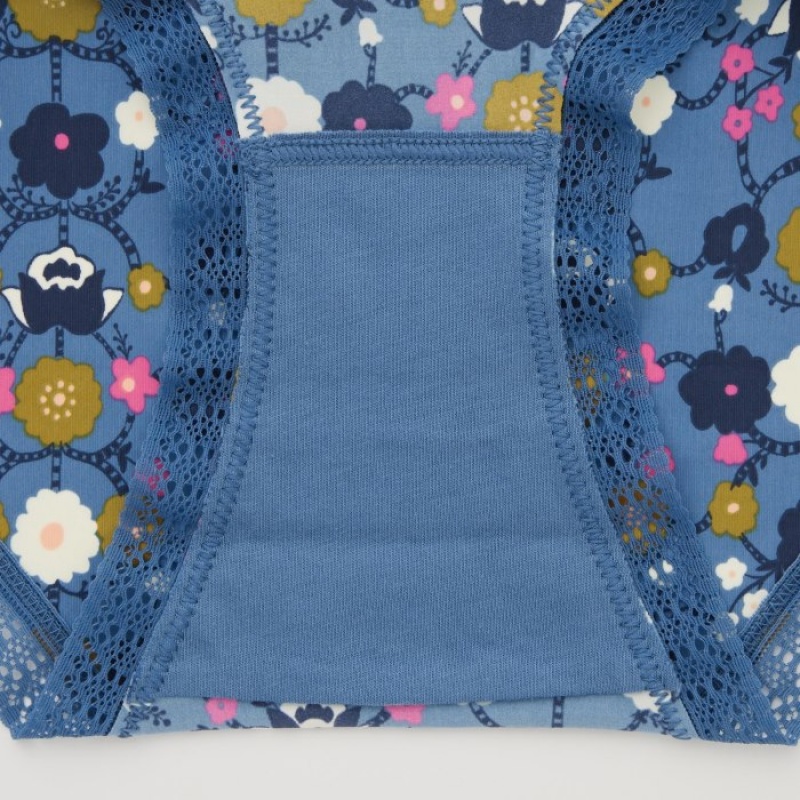 Blue Uniqlo Hiphugger Women Briefs | 2563921