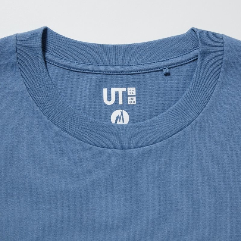 Blue Uniqlo Marvel Art Collection By Mondo Ut Short Sleeve Graphic Men T Shirts | 7154583