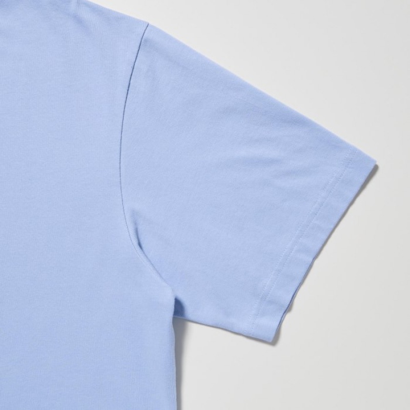Blue Uniqlo PEACE FOR ALL Short-Sleeve Graphic Dick Bruna Women T Shirts | 4888623