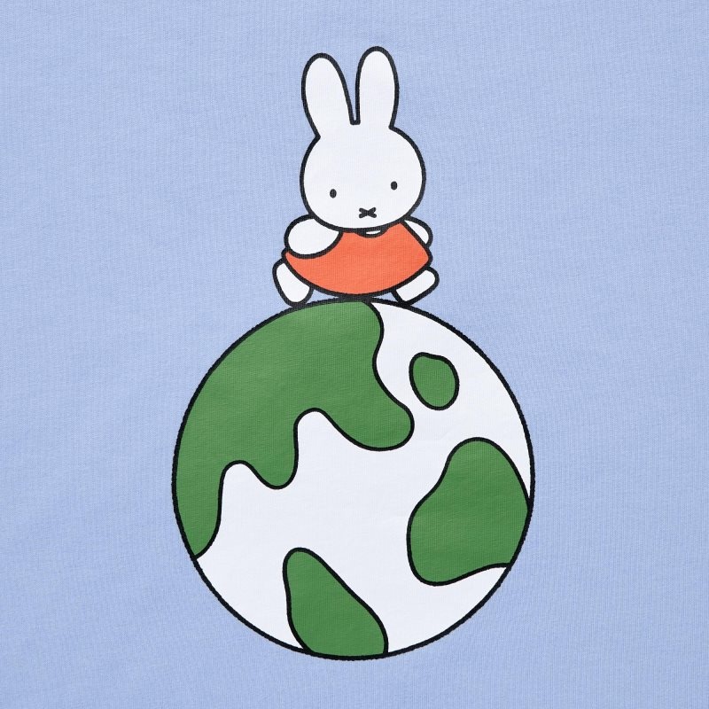 Blue Uniqlo Peace For All Dick Bruna Short-sleeve Graphic Men T Shirts | 2874678