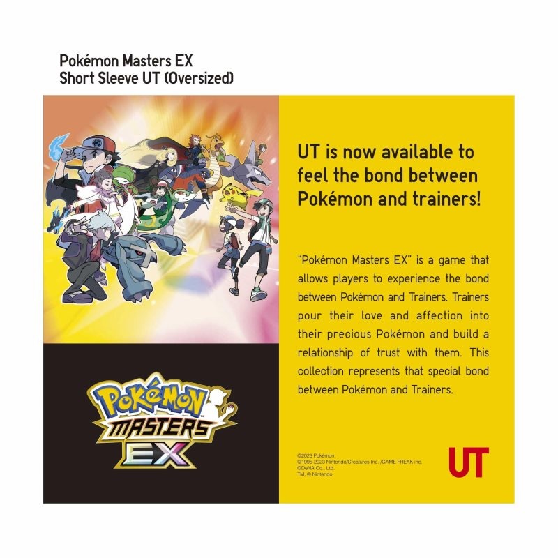 Blue Uniqlo Pokémon Masters Ex Ut Oversized Short-sleeve Graphic Men T Shirts | 6692065