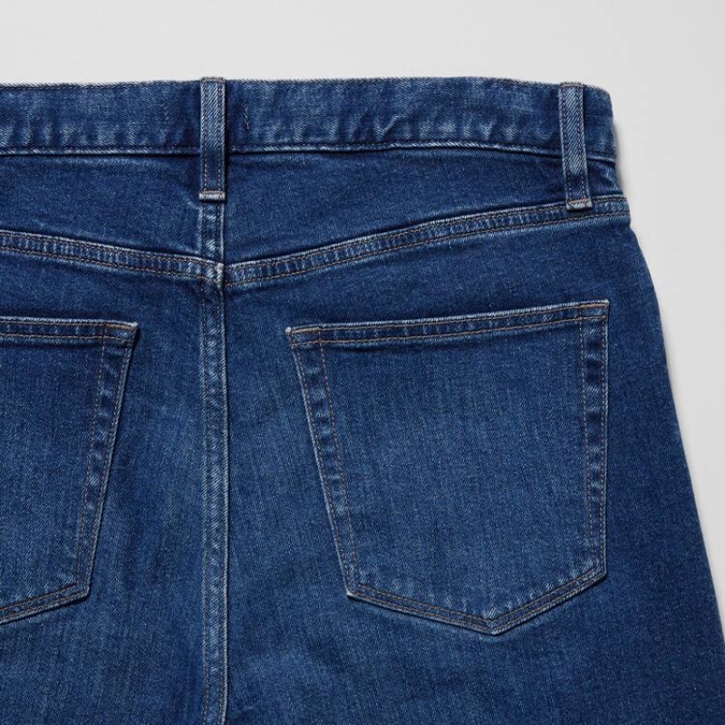 Blue Uniqlo Slim Fit Men Jeans | 2011242