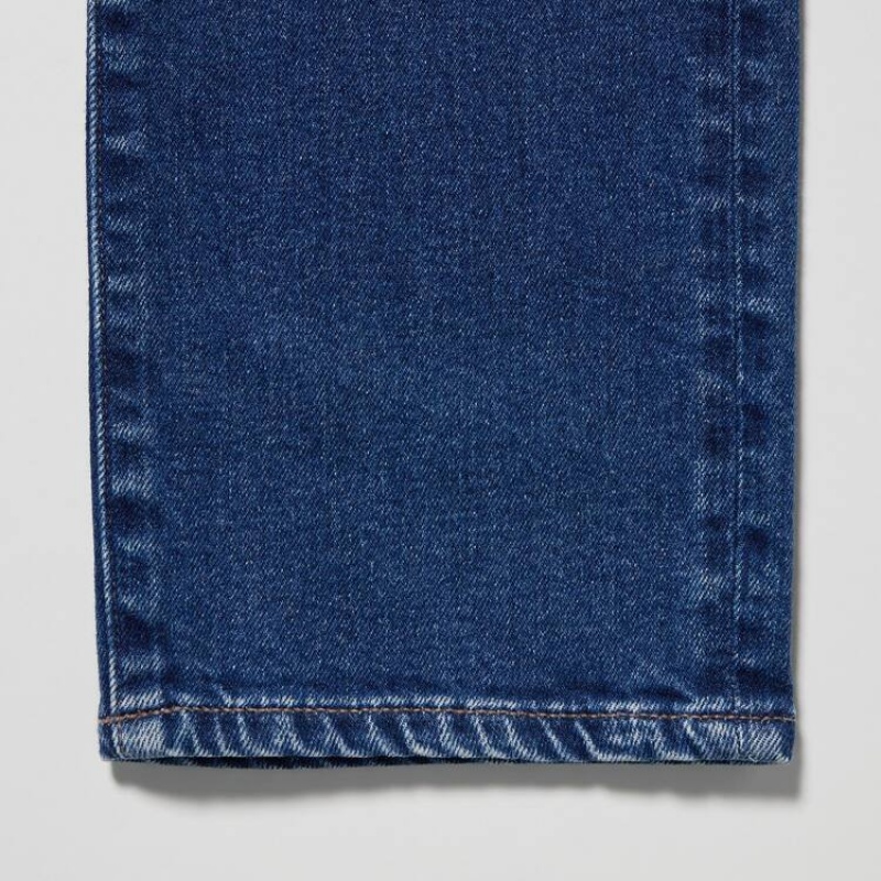 Blue Uniqlo Slim Fit Men Jeans | 2011242