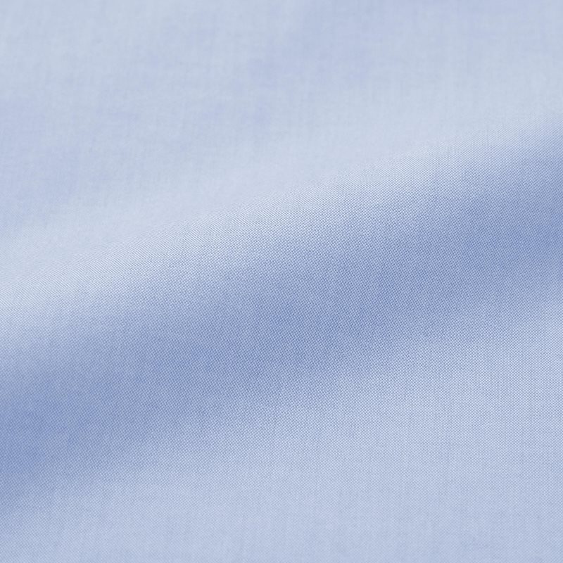 Blue Uniqlo Super Non-iron Slim-fit Long-sleeve Semi-wide Collar Men Shirts | 6878527