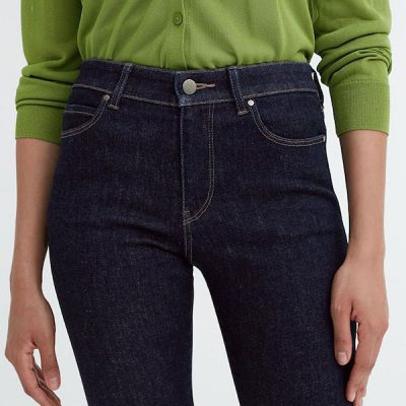 Blue Uniqlo Ultra Stretch Women Jeans | 2830625