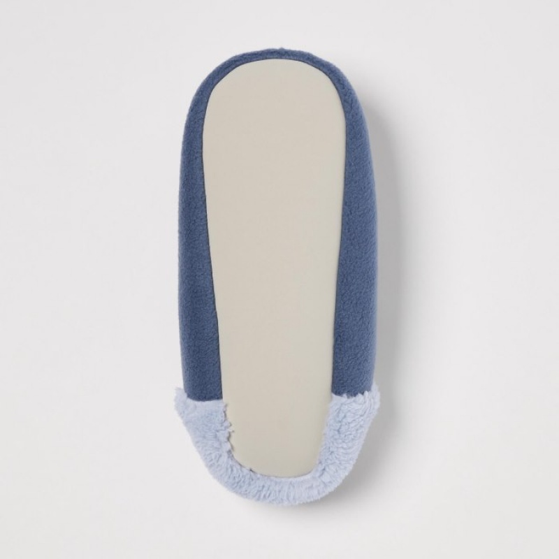 Blue Uniqlo Winnie the Pooh Collection Women Slippers | 2297416