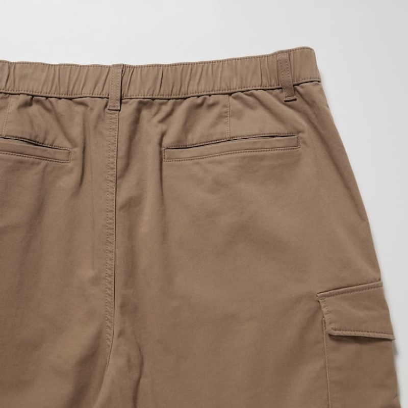 Brown Uniqlo Cargo Jogger Men Pants | 9264383