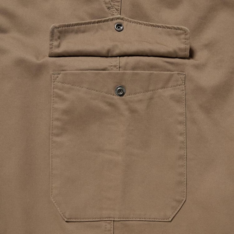 Brown Uniqlo Cargo Jogger Men Pants | 9264383