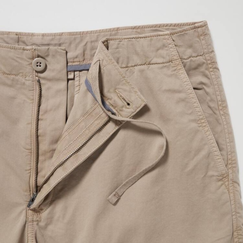 Brown Uniqlo Chino Men Shorts | 4540092