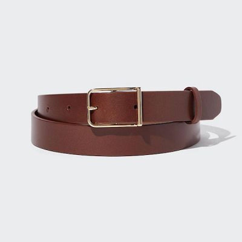 Brown Uniqlo Clean Women Belts | 5219801