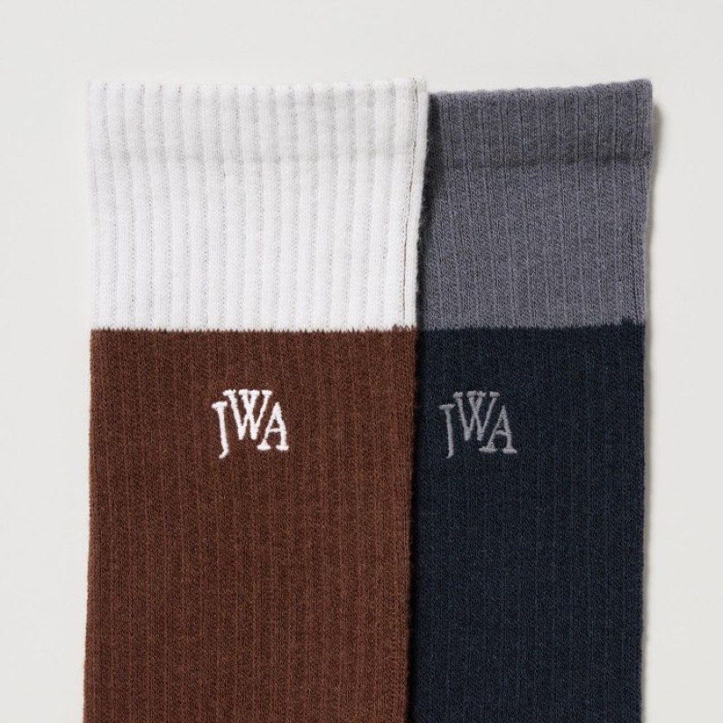 Brown Uniqlo HEATTECH Anti-Odor Women Socks | 3911307