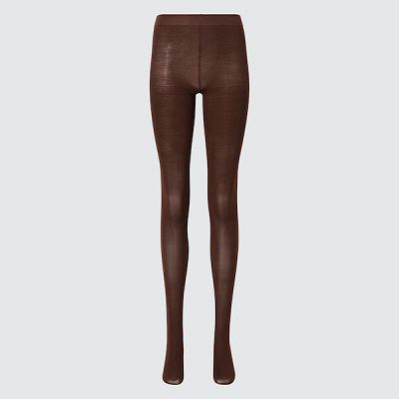 Brown Uniqlo HEATTECH Women Tight | 9443418