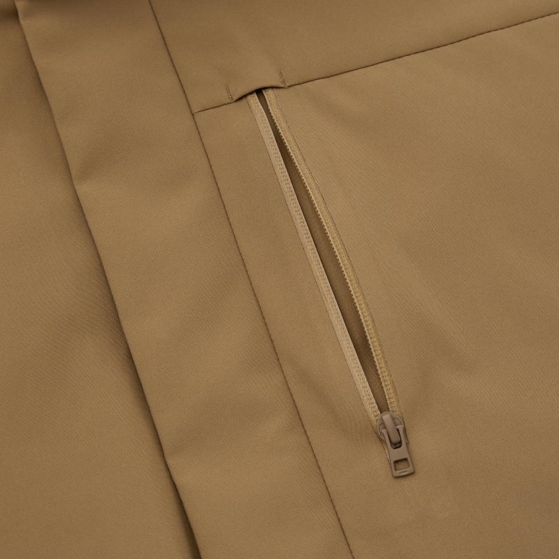 Brown Uniqlo Hybrid Down Men Parka | 4536670