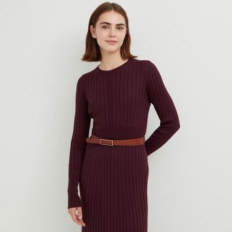 Brown Uniqlo Reversible Women Belts | 2131516