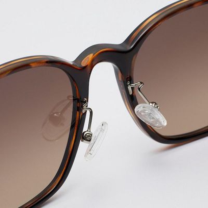 Brown Uniqlo Square Women Sunglasses | 4324967