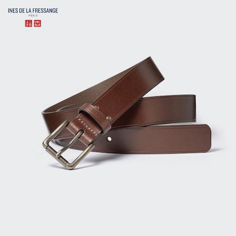 Brown Uniqlo Studded Women Belts | 6679832