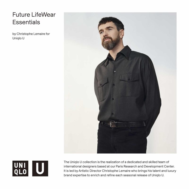 Brown Uniqlo U Zip-up Men Jackets | 2688786