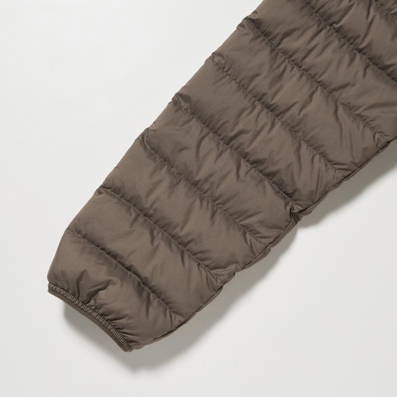 Brown Uniqlo Ultra Light Down Men Jackets | 1237939