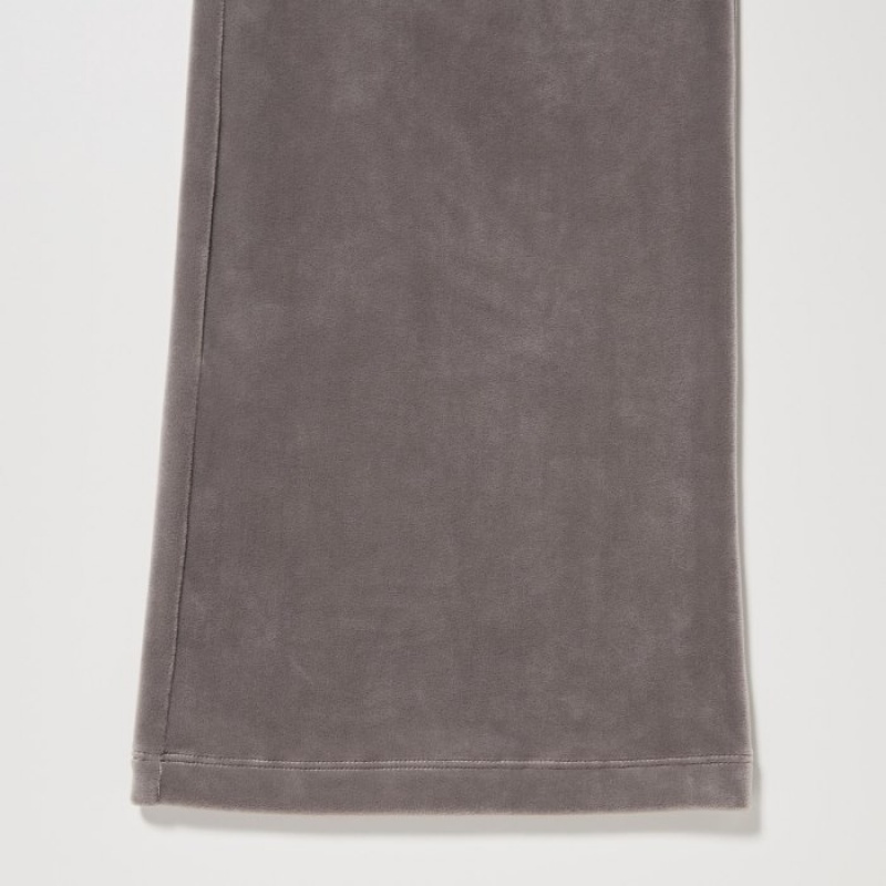 Brown Uniqlo Ultra Stretch Smooth Lounge Women Pants | 9850889