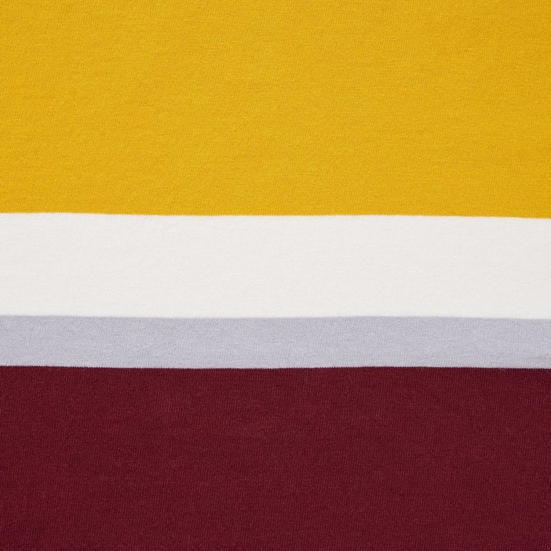 Burgundy Uniqlo Rugger Striped Short-sleeve Men Polo Shirts | 403747