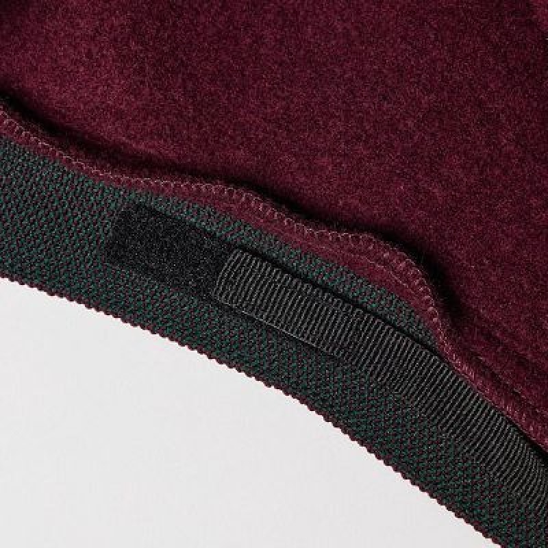 Burgundy Uniqlo Wool Beret Women Hats | 3034043