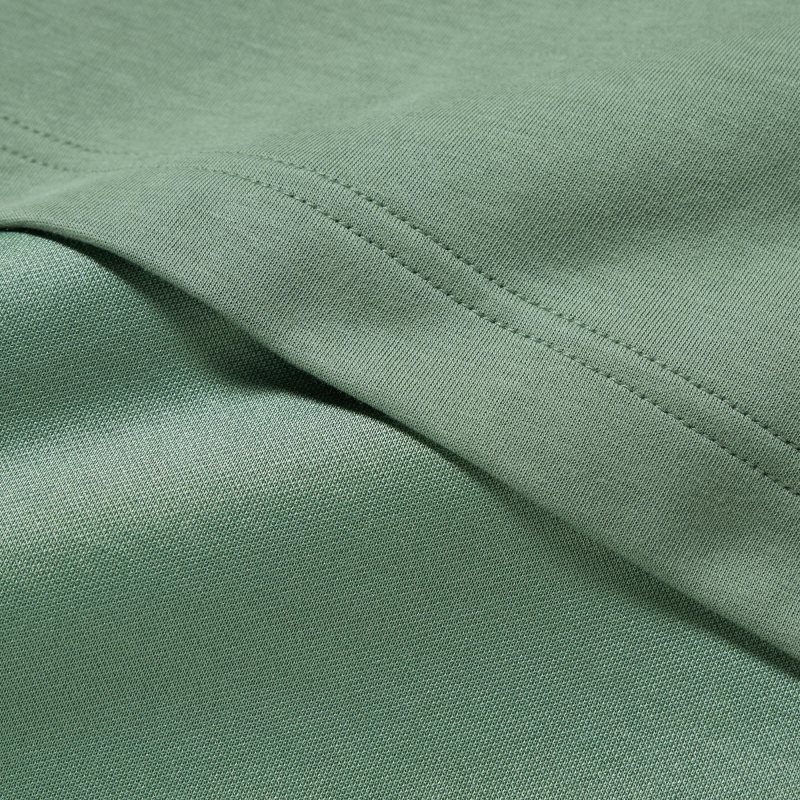 Green Uniqlo Airism Cotton Sleeveless Men T Shirts | 9562308