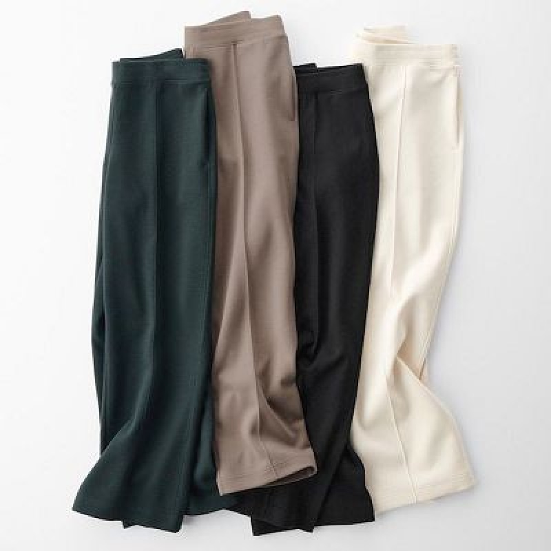 Green Uniqlo Dry Sweat Track Women Pants | 8196390