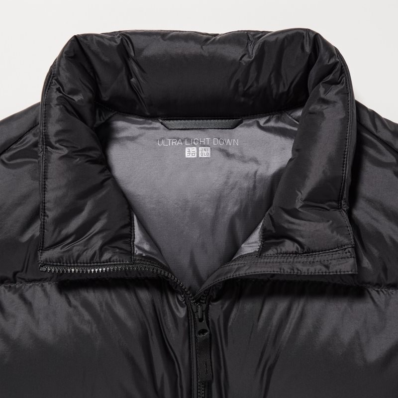 Green Uniqlo Ultra Light Down Wide Quilt Men Vest | 510610