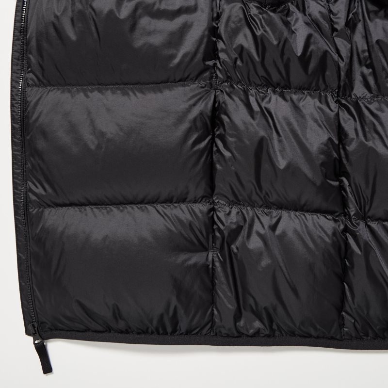 Green Uniqlo Ultra Light Down Wide Quilt Men Vest | 510610