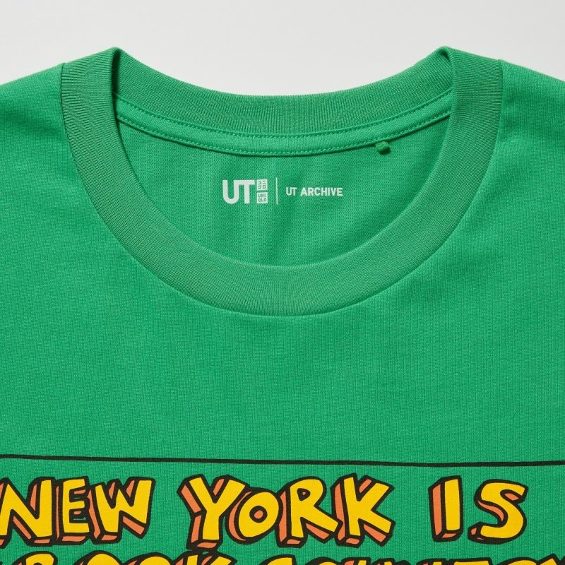 Green Uniqlo Ut Archive Ut Short Sleeve Graphic Keith Haring Men T Shirts | 2825576