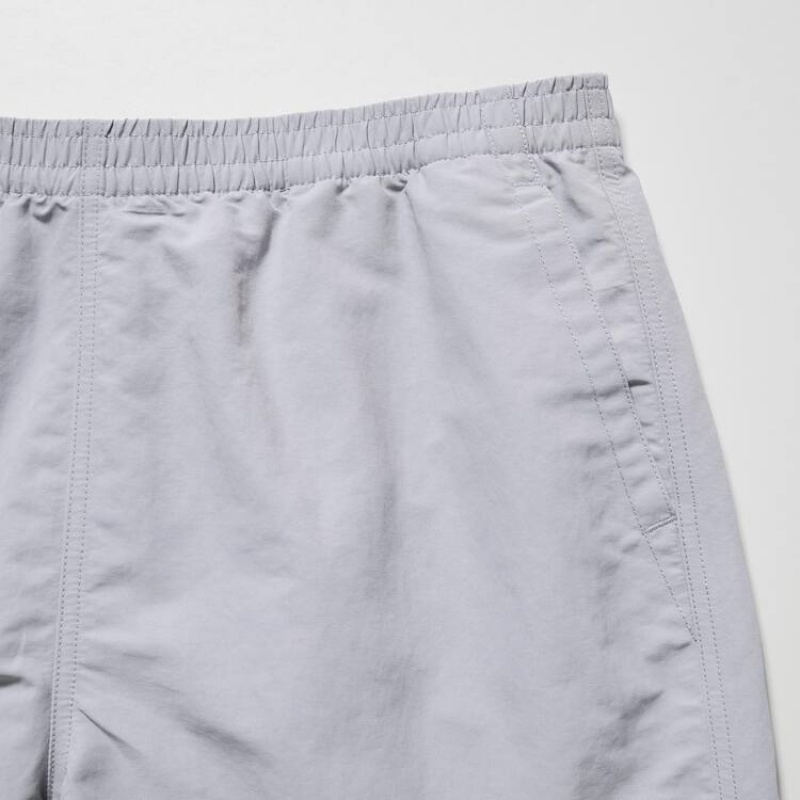 Grey Uniqlo Active Swim Men Shorts | 9525263