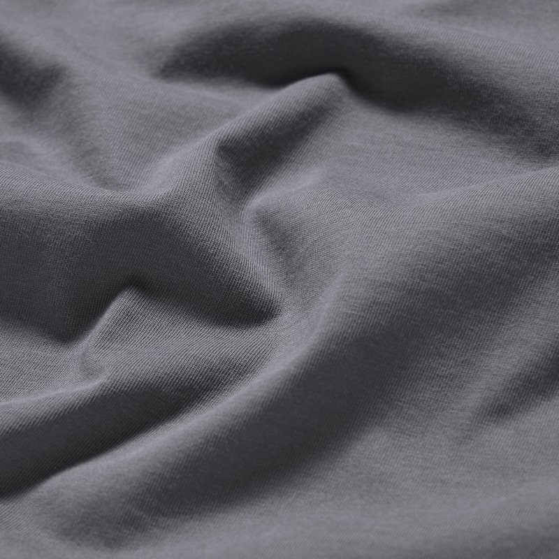 Grey Uniqlo Airism Cotton Uv Protection Crew Neck Men T Shirts | 3119523