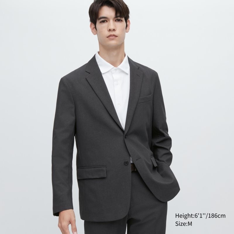 Grey Uniqlo Airsense Wool Like Ultra Light Men Jackets | 8924483