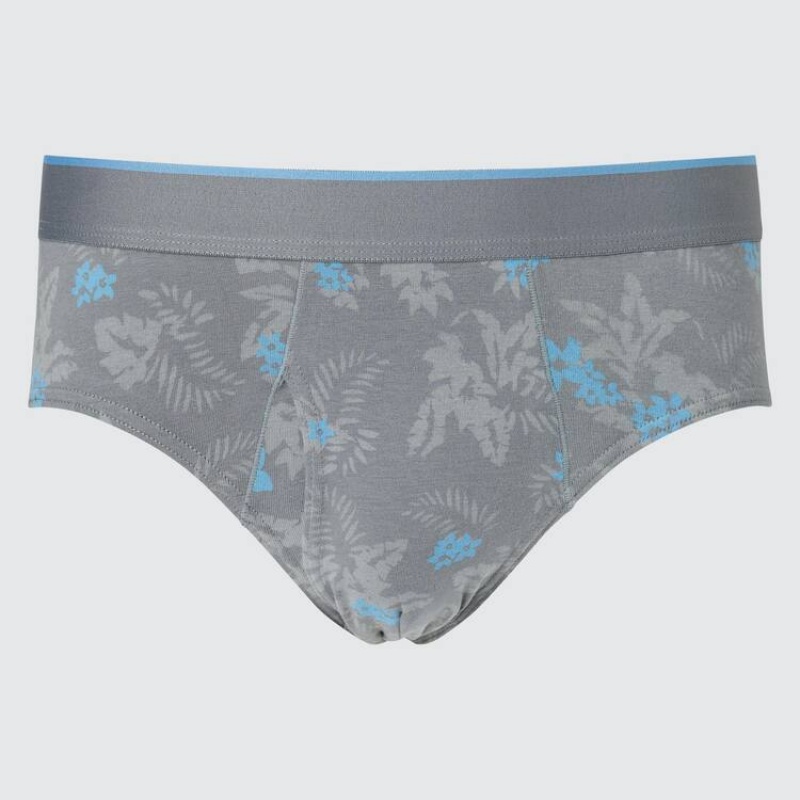 Grey Uniqlo Briefs Men Underwear | 603081