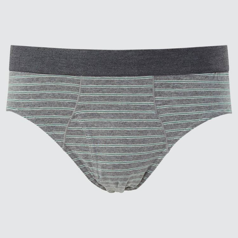 Grey Uniqlo Briefs Men Underwear | 8123125