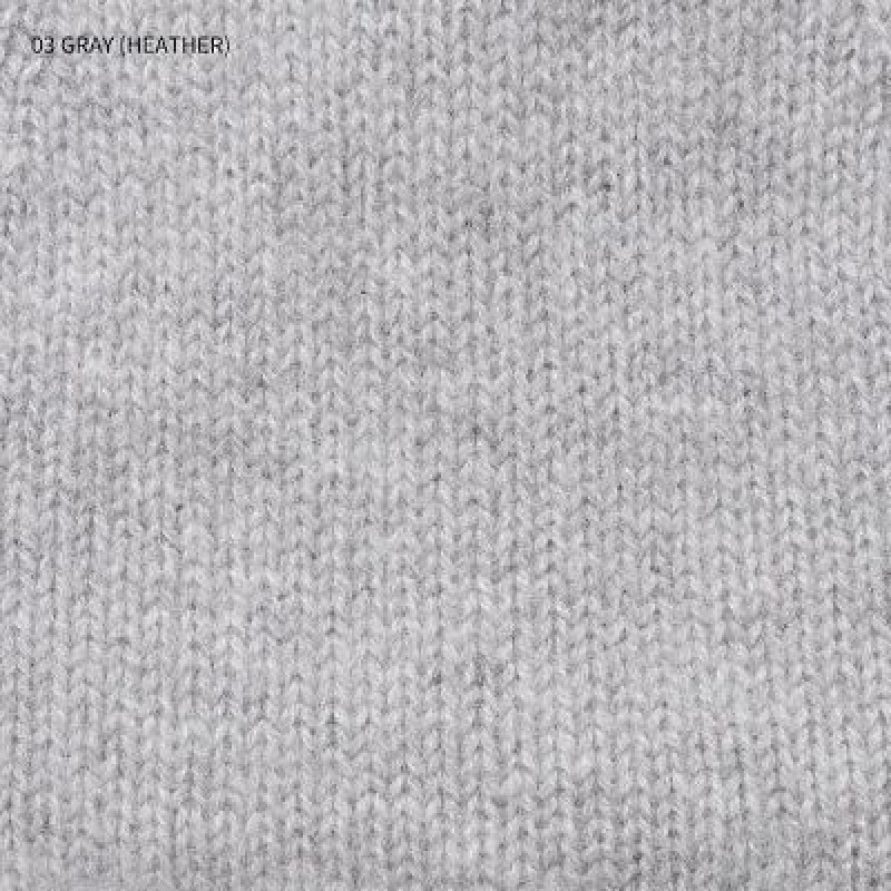 Grey Uniqlo Cashmere Knitted Women Beanie | 5985076