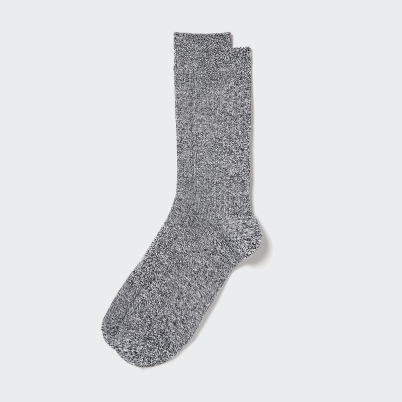 Grey Uniqlo Colorful 50 Men Socks | 242604