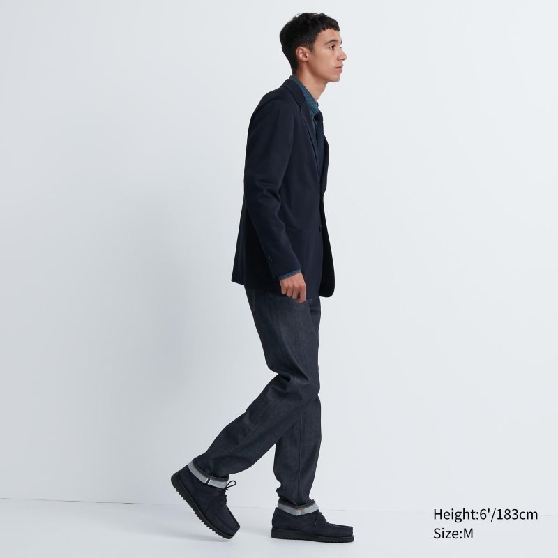 Grey Uniqlo Comfort Men Jackets | 7537333