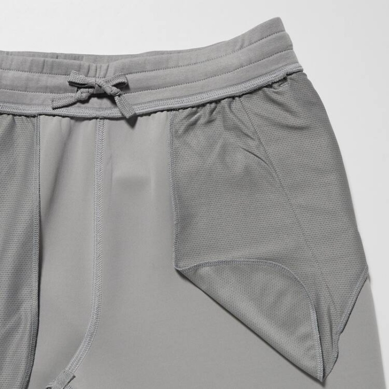 Grey Uniqlo Dry Stretch Jogger Men Pants | 4236106