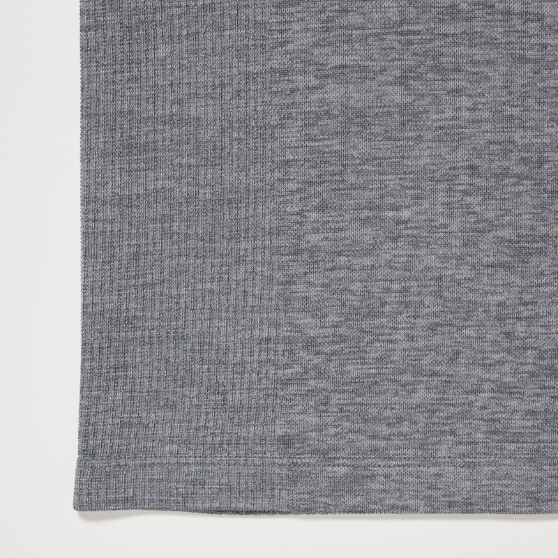 Grey Uniqlo Dry-ex Gradient Men Polo Shirts | 8230681