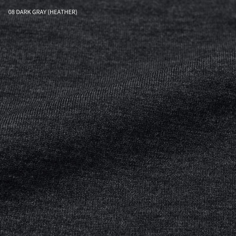 Grey Uniqlo Extra Fine Merino Crew Neck Men Sweaters | 2385561