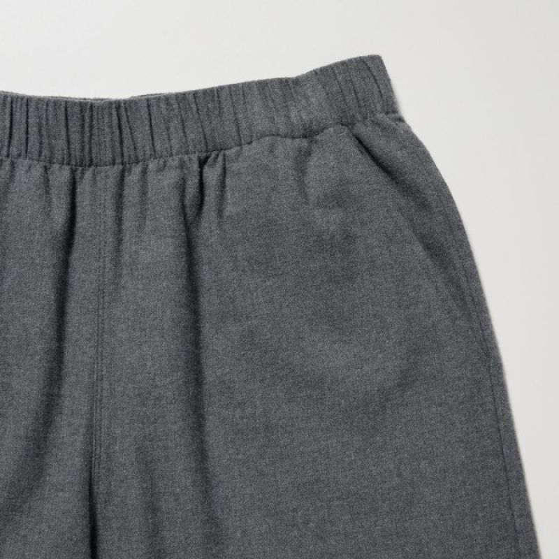 Grey Uniqlo Flannel Lounge Women Pants | 6275023
