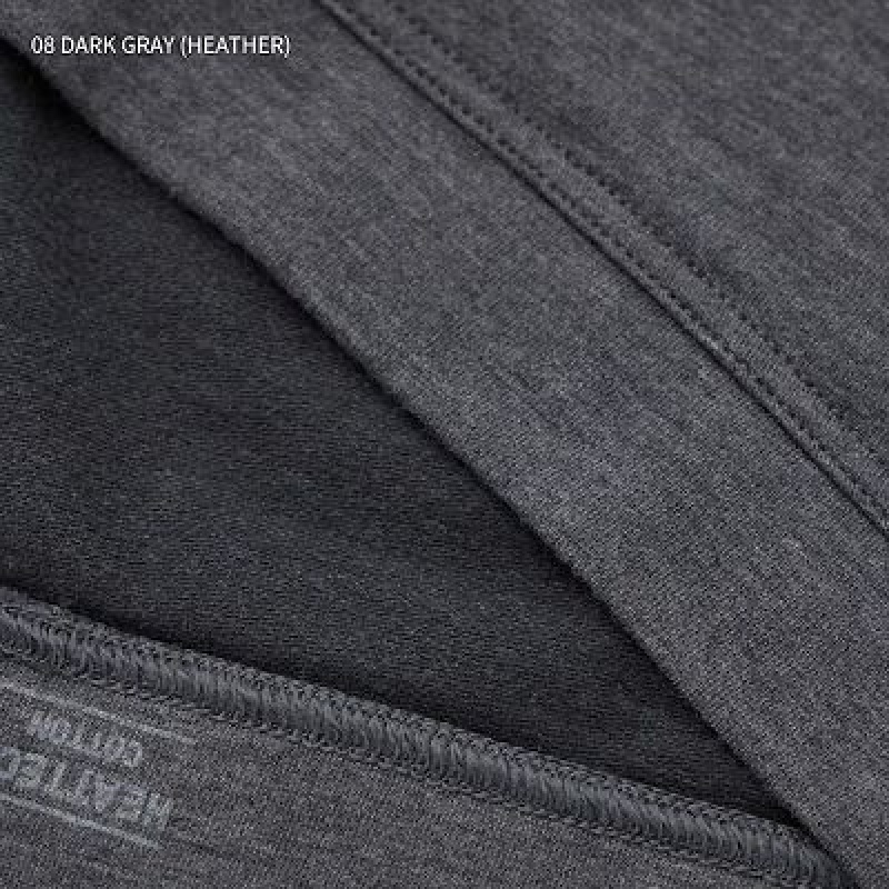 Grey Uniqlo HEATTECH Cotton Women Leggings | 2652883