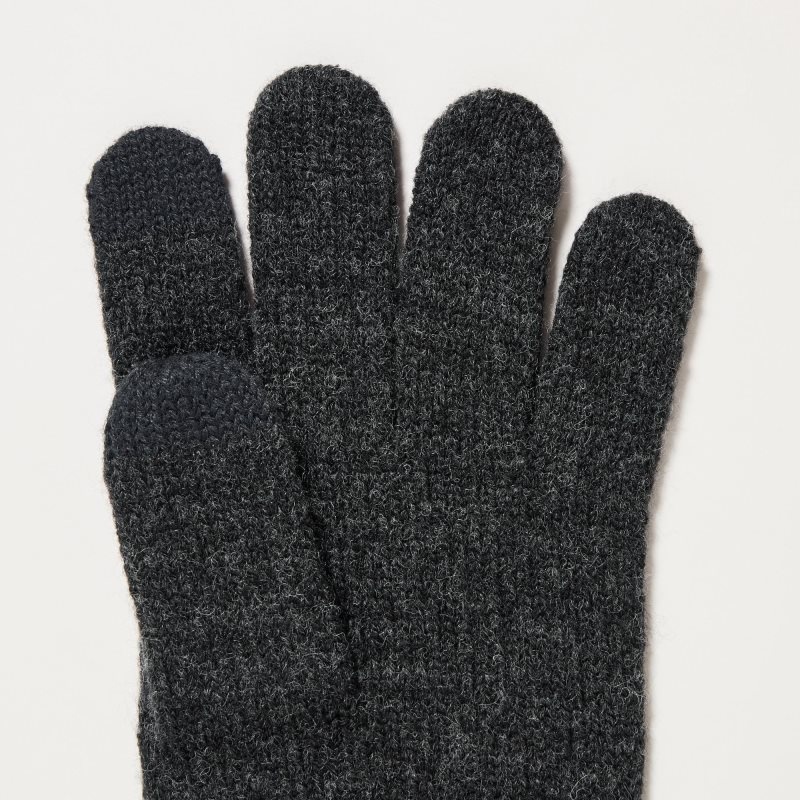 Grey Uniqlo HEATTECH Men Gloves | 1179168