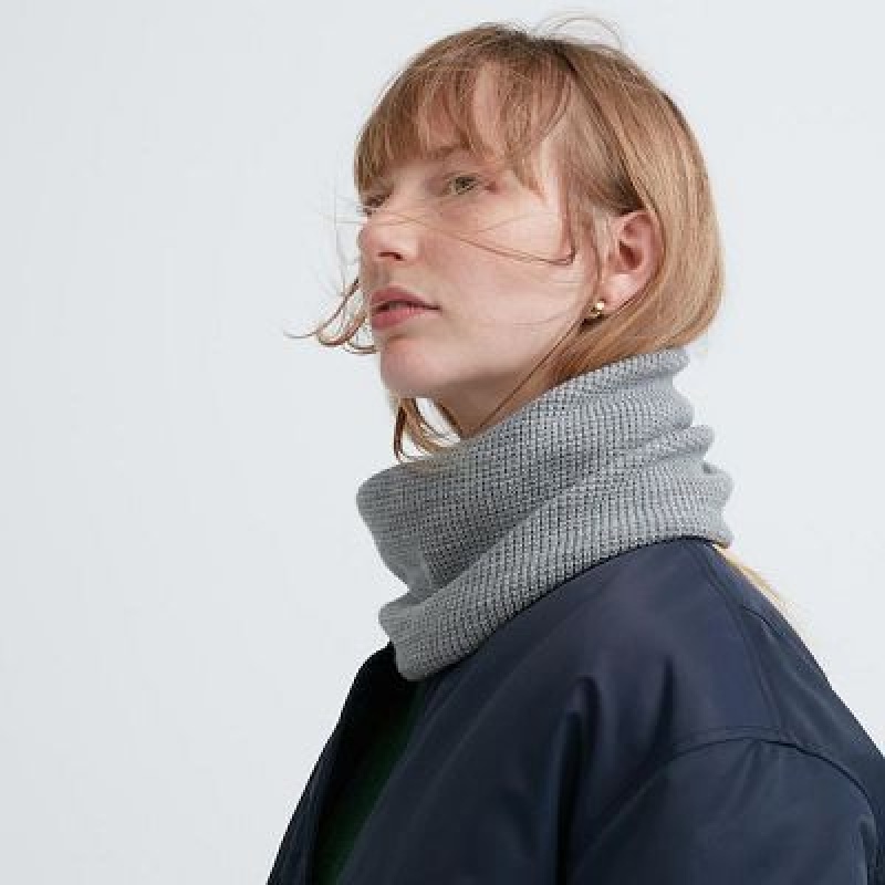 Grey Uniqlo HEATTECH Neck Women Neck Warmer | 4453485